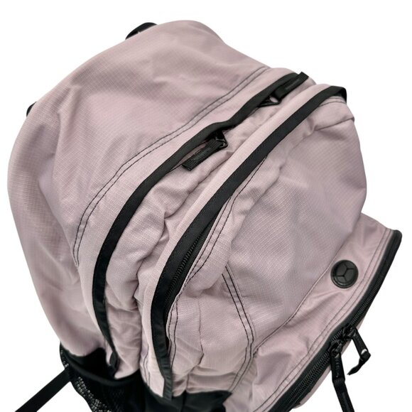 LL Bean Backpack Pink Black Multiple Compartments Headphone Port Computer Pocket main image 9